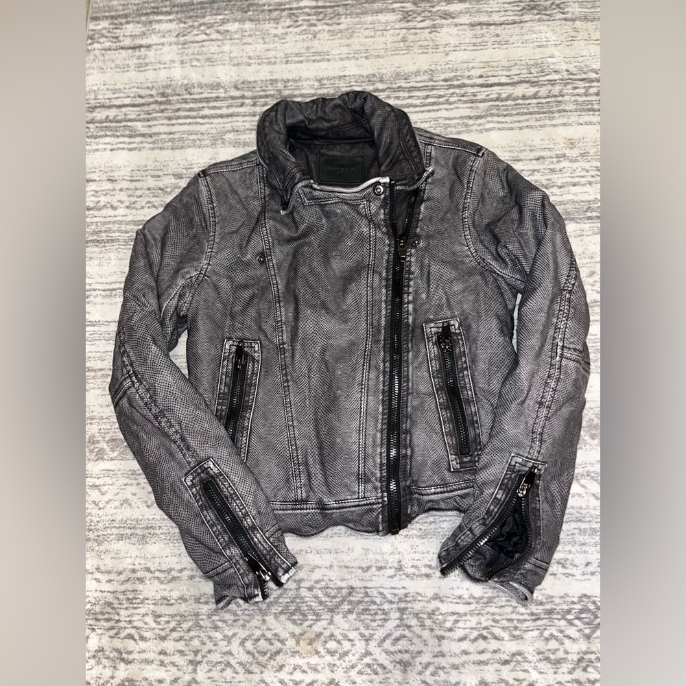 Leather jacket